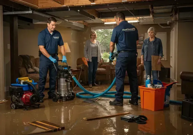 Basement Water Extraction and Removal Techniques process in Houghton Lake, MI